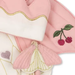 Konges Sløjd Kinderkostüm-Set „Schmetterling / Rosie Blush“
