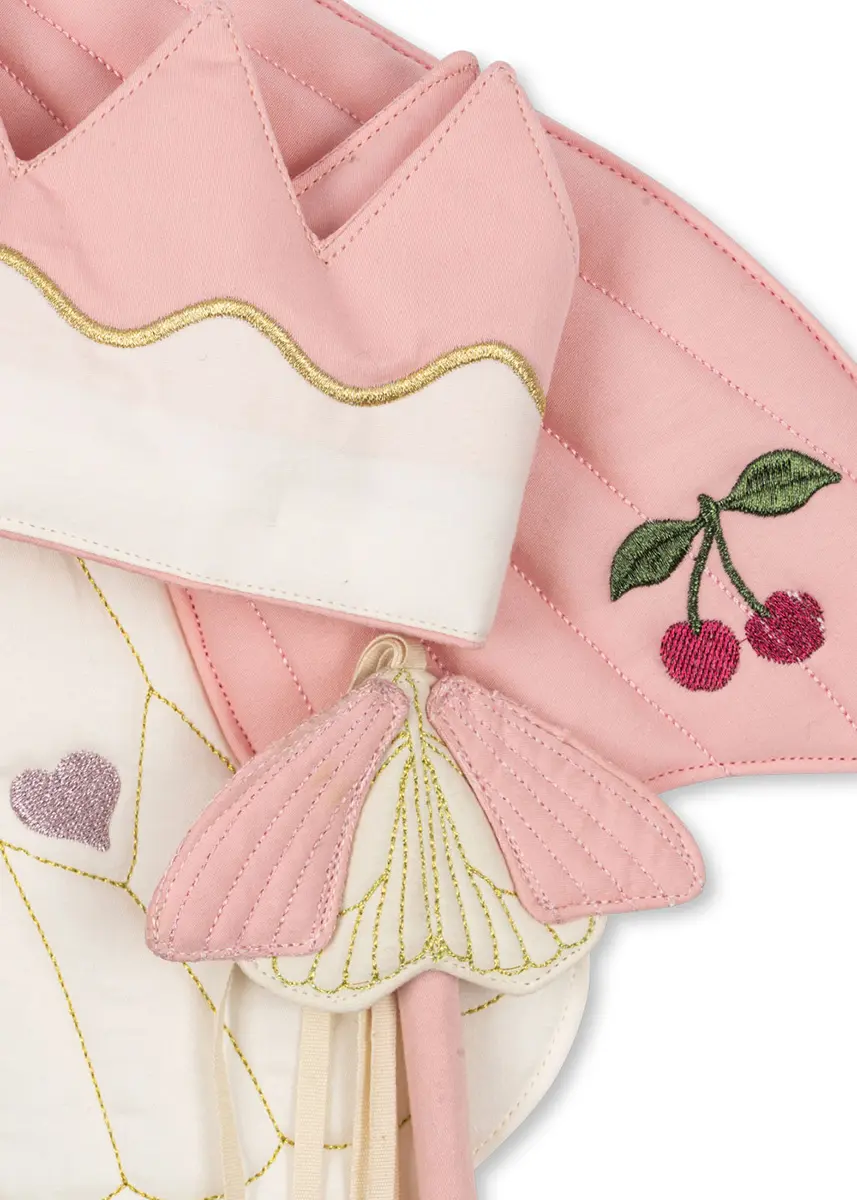 Konges Sløjd Kinderkostüm-Set „Schmetterling / Rosie Blush“