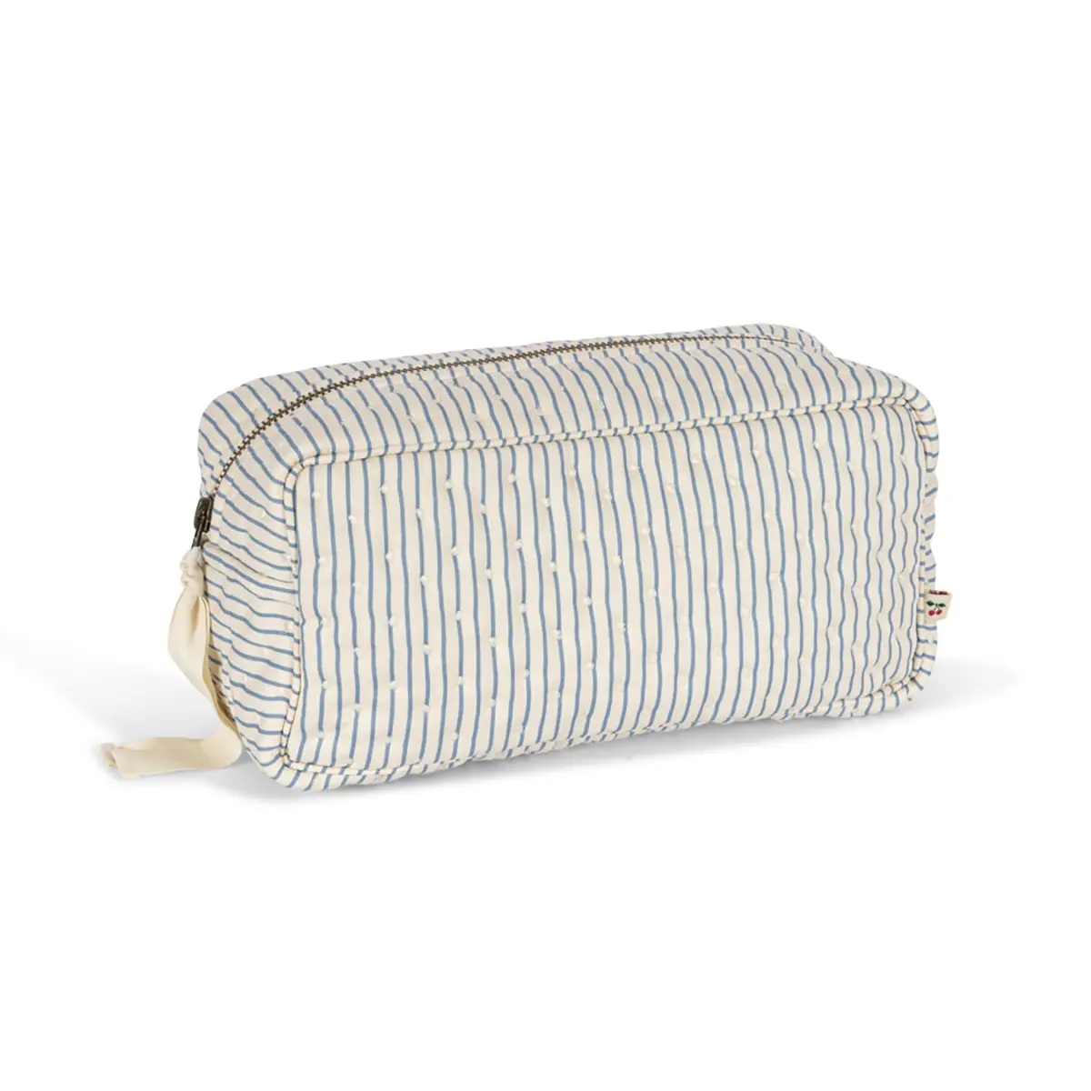 Konges Sløjd Kosmetiktasche „Stripe Blue“, 25x12x13cm