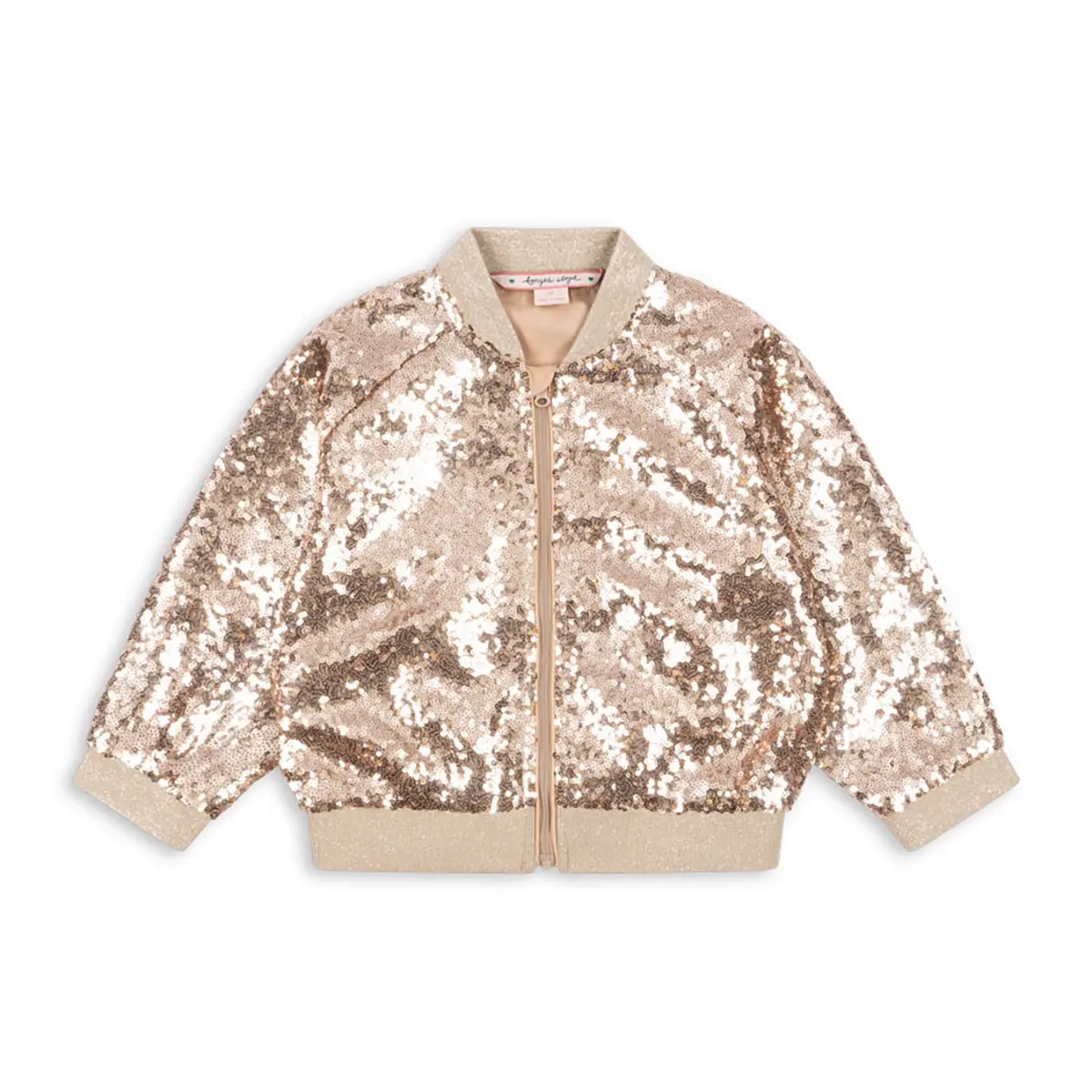 Konges Sløjd Pailletten-Jacke Starla „Brazilian Sand“