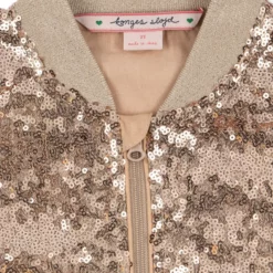 Konges Sløjd Pailletten-Jacke Starla „Brazilian Sand“
