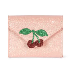 Konges Sløjd Portemonnaie „Love Letter / Pink Glitter“
