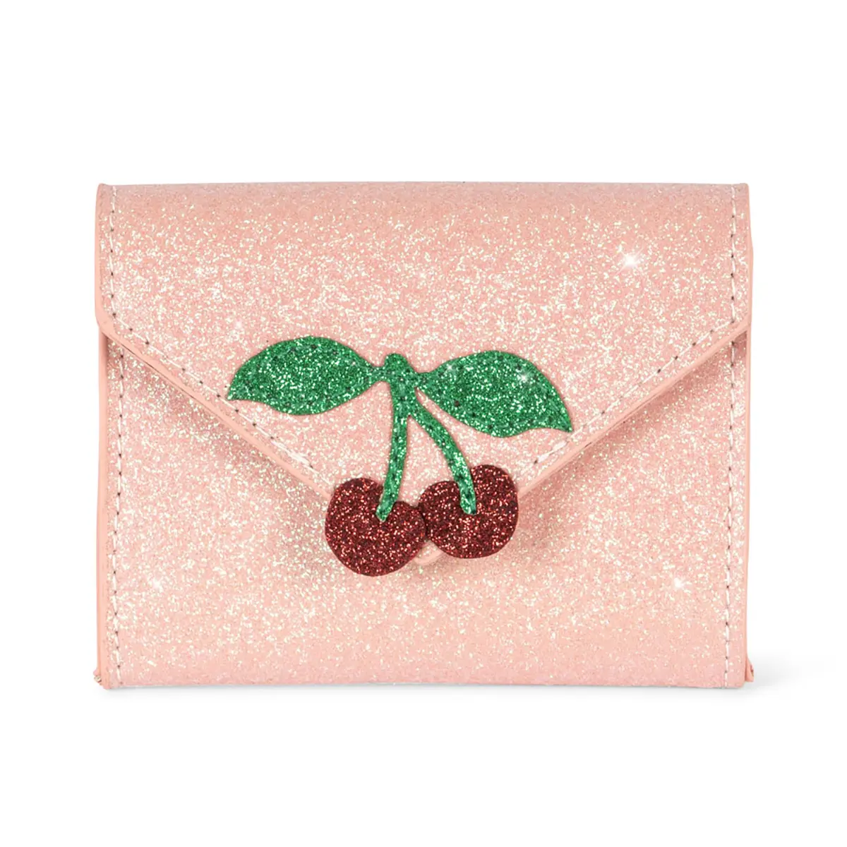 Konges Sløjd Portemonnaie „Love Letter / Pink Glitter“