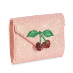 Konges Sløjd Portemonnaie „Love Letter / Pink Glitter“