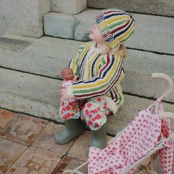 Konges Sløjd Puppen-Buggy „Rosie Rose“