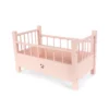 Konges Sløjd Puppenbett „pink“, FSC®-Holz