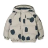 Liewood Daunenjacke Adelina „Spot dots / Mist“ Kapuze mit Ohren