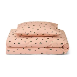 Liewood Erwachsenen-Bettwäsche Carl „Berry / Pale Tuscany“, 135x200cm / 80×80