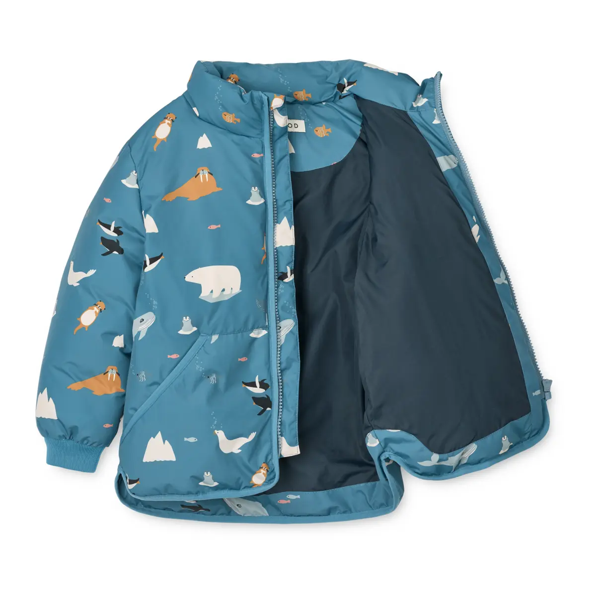 Liewood Jacke Brantley „Arctic Sea / Ocean view“