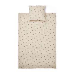 Liewood Junior-Bettwäsche Ingeborg DE „Peach : Sea shell“, 135x100cm : 60x40cm