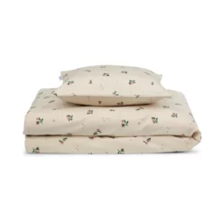 Liewood Junior-Bettwäsche Ingeborg „Peach / Sea shell“, 140x100cm / 45×40