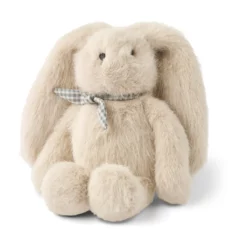 Liewood Plüsch Kaninchen-Rassel „Nebelgrau“