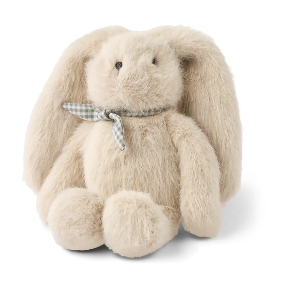 Liewood Plüsch Kaninchen-Rassel „Nebelgrau“