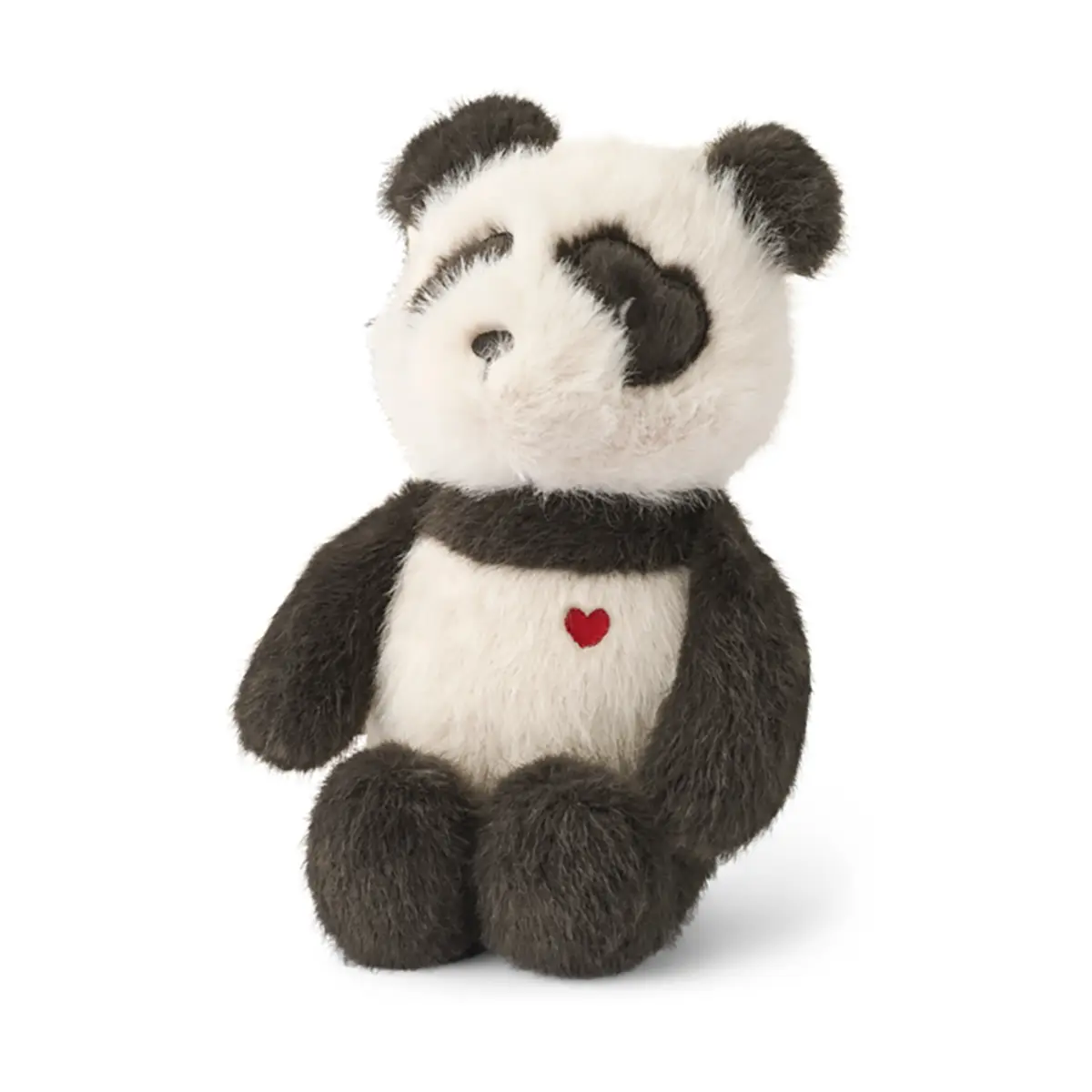 Liewood Plüsch Panda-Rassel „Sandy / Dark grey“