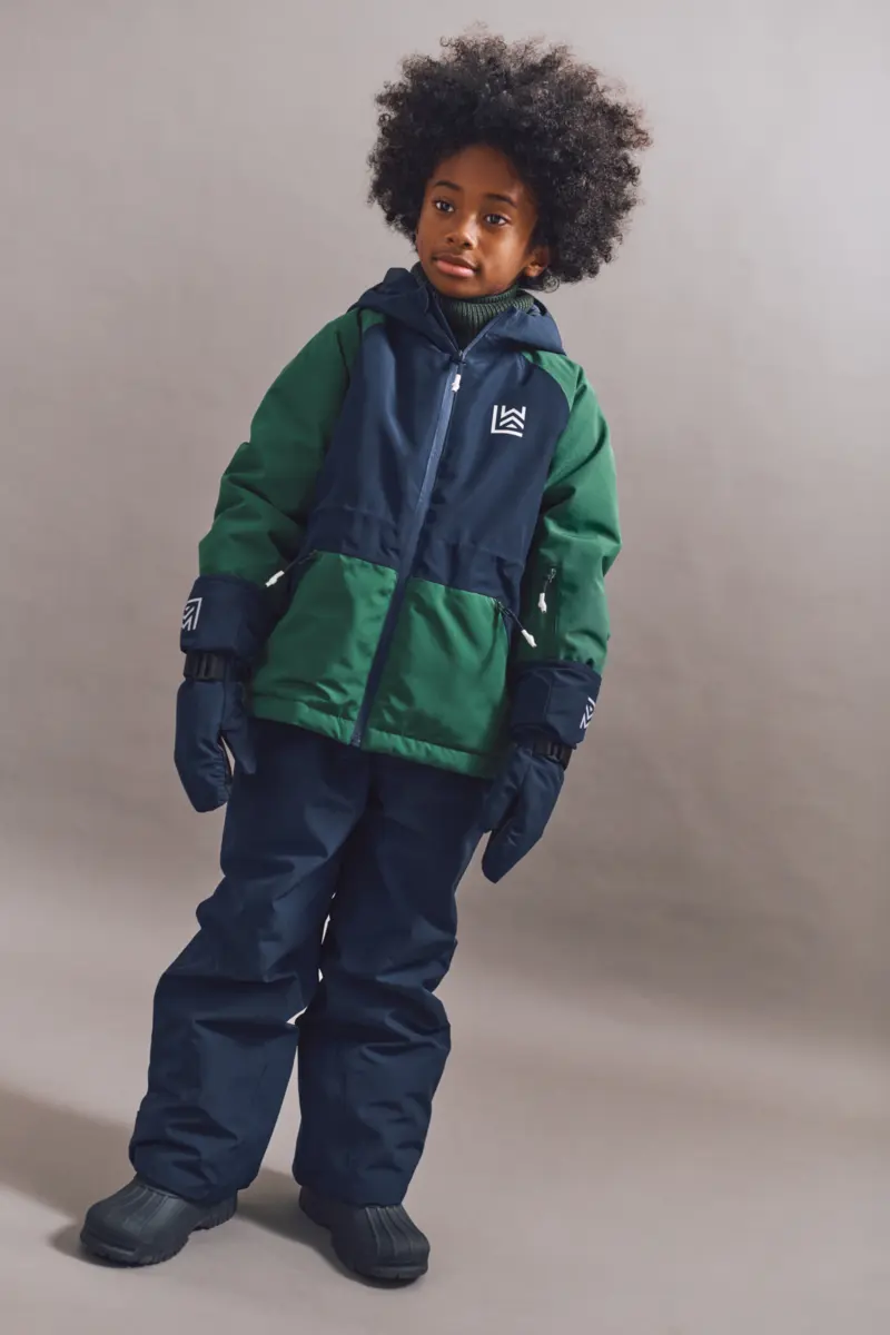 Liewood Schneejacke Kalle „Classic navy / Garden green“