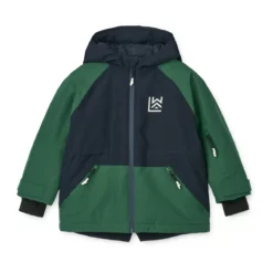 Liewood Schneejacke Kalle „Classic navy / Garden green“