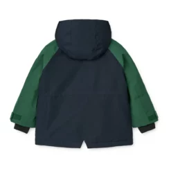 Liewood Schneejacke Kalle „Classic navy / Garden green“