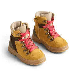 Wheat Kinder Winterstiefel Tex Hiker Toni „Tan“ Leder und Wildleder