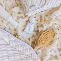 Cam Cam Kosmetiktasche „Classic Stripes Camel/Camel“, OCS, 27x16x12cm