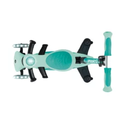 Globber 3-in-1 Roller Go-Up Deluxe Lights 360 Grad mit Leuchtrollen – Mint, Hinterradlenkung, 15M-9J – Bild 10