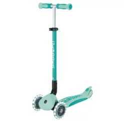 Globber 3-in-1 Roller Go-Up Deluxe Lights 360 Grad mit Leuchtrollen – Mint, Hinterradlenkung, 15M-9J – Bild 15