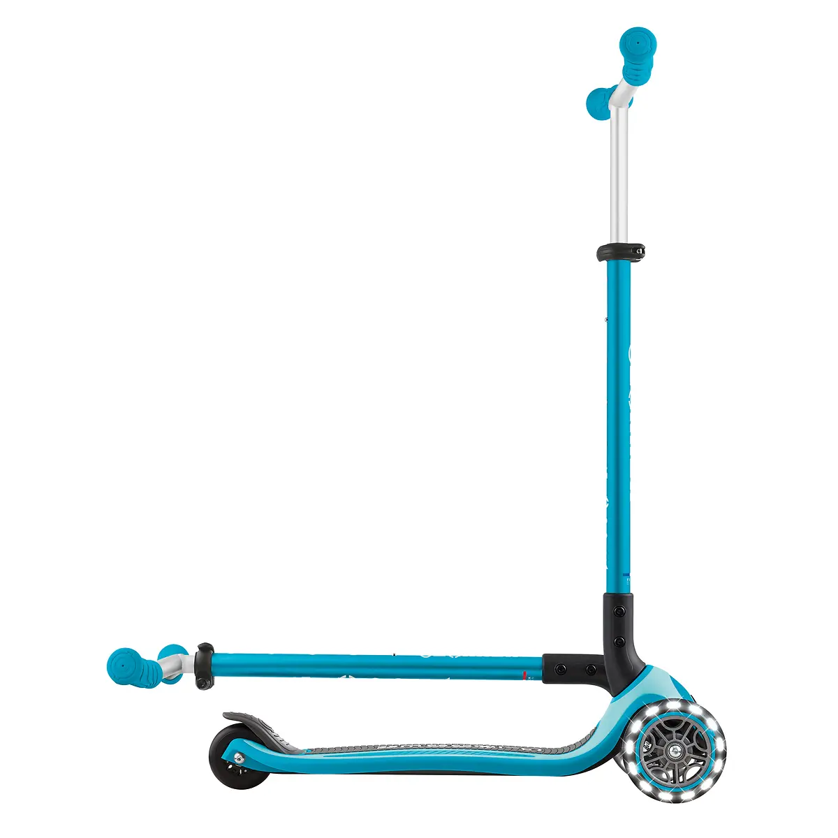 Globber Roller Master Lights mit Leuchtrollen – blau, 4-14 Jahre