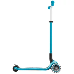 Globber Roller Master Lights mit Leuchtrollen – blau, 4-14 Jahre