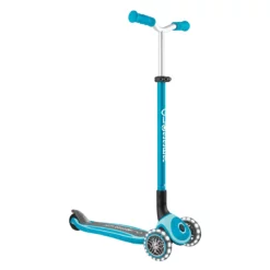 Globber Roller Master Lights mit Leuchtrollen – blau, 4-14 Jahre