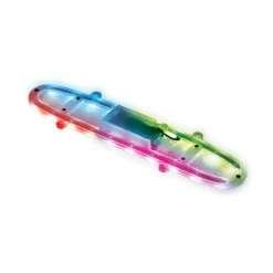 Globber Roller Ultimum Lights mit Leuchtmodul – Blau, 12 Licht-Programme, 5-99 Jahre, bis 100kg