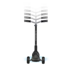 Globber Roller Ultimum Lights mit Leuchtmodul – Grau, 12 Licht-Programme, 5-99 Jahre, bis 100kg