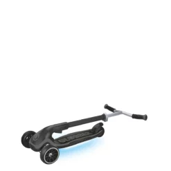 Globber Roller Ultimum Lights mit Leuchtmodul – Grau, 12 Licht-Programme, 5-99 Jahre, bis 100kg