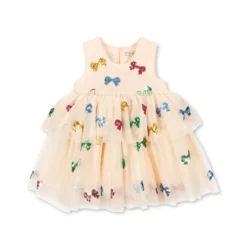 Konges Sløjd Fairy-Kleid Yvonne „Bow Coloré“