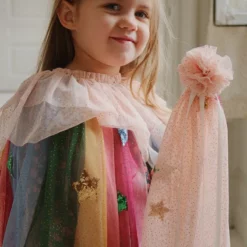 Konges Sløjd Feenkostüm-Set „Glitter / Rainbow“
