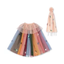 Konges Sløjd Feenkostüm-Set „Glitter / Rainbow“