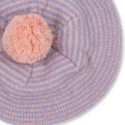 Konges Sløjd Kinder-Barett Berle „Purple / Pink Dolphin“