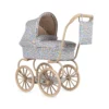 Konges Sløjd Minnie Puppenwagen Lulu „Fleur Rosier“, niedrige Version