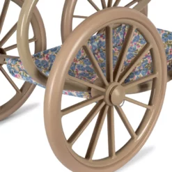 Konges Sløjd Minnie Puppenwagen Lulu „Fleur Rosier“, niedrige Version