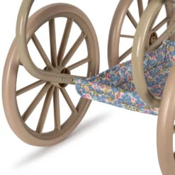 Konges Sløjd Minnie Puppenwagen Lulu „Fleur Rosier“, niedrige Version