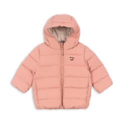 Konges Sløjd Puffer Winterjacke Alpi „Rose / Cameo Brown“