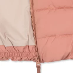 Konges Sløjd Puffer Winterjacke Alpi „Rose / Cameo Brown“