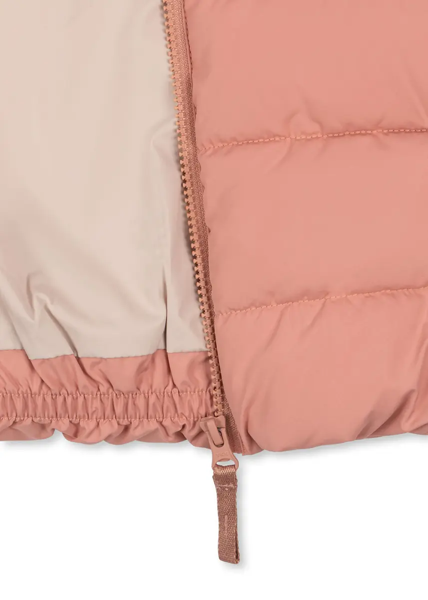 Konges Sløjd Puffer Winterjacke Alpi „Rose / Cameo Brown“