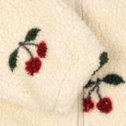 Konges Sløjd Teddy-Jacke Jody „Ma Grande Cerise“