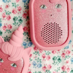 Konges Sløjd Walkie Talkie-Set „Glitter / Einhorn"