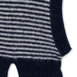 Konges Sløjd Wintermütze Berle „Ensign Blue / Buttercream“ Balaclava