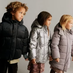 Wheat Puffer Mantel Eli „Silver Flower Madow“