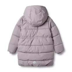 Wheat Puffer Mantel Yrsa „Dark Lavender“