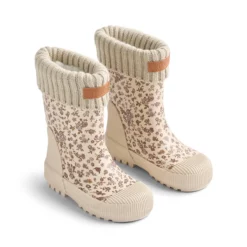 Wheat Thermo-Gummistiefel Wader „Rose Flowers“