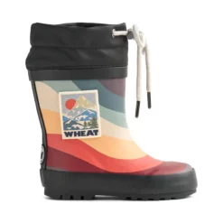 Wheat Thermo-Gummistiefel „Rainbow Waves“