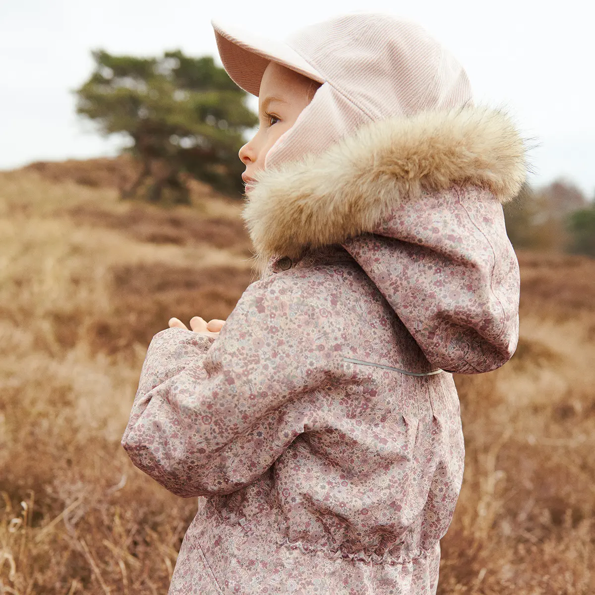 Wheat Winterjacke Mathilde „Rose Dust Flowers“