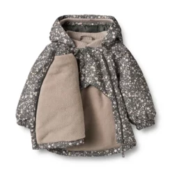 Wheat Winterjacke Sascha „Black Sea Open Flowers“